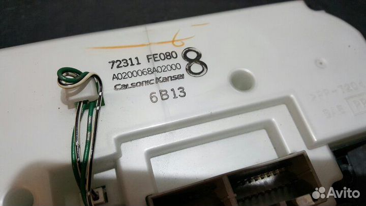 Блок управления климат-контролем Subaru Impreza