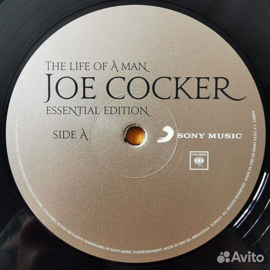 2LP Joe Cocker The Life Of A Man-The Ultimate Hits