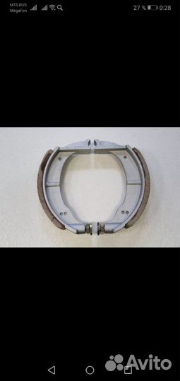 Колодка тормозная урал