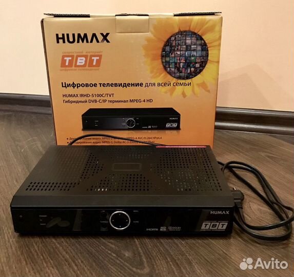 Ресивер. Гибридный DVB-C/IP терминал mpeg-4 HD. hu