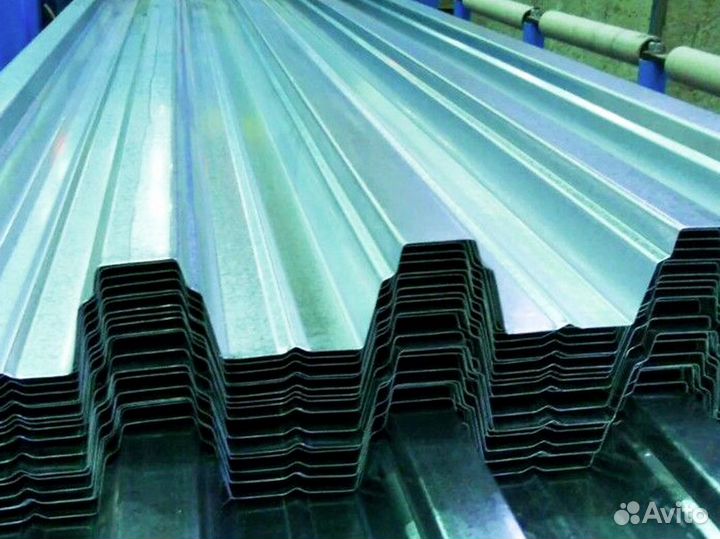 Профнастил С21 0.5 мм оцинкованный