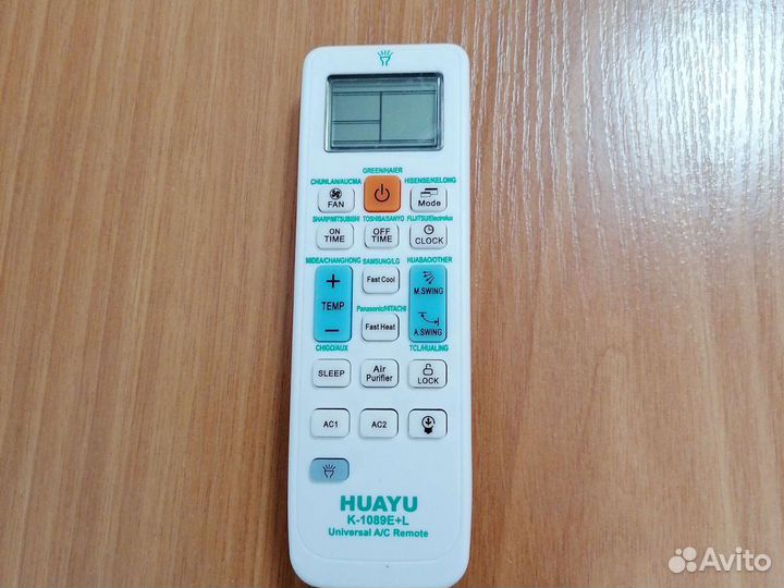 Пульт для кондиционера универсальный