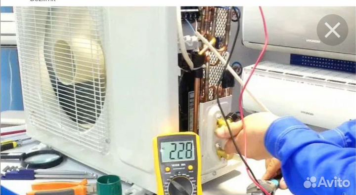 Чистка заправка сплит систем