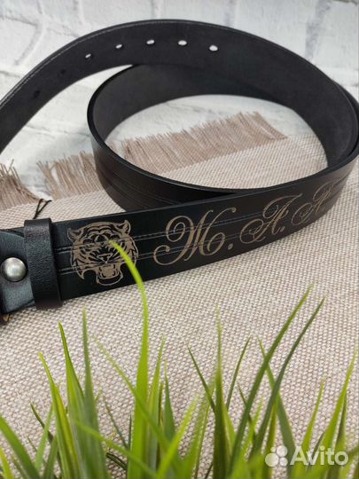 Гравировка на кожаных изделиях