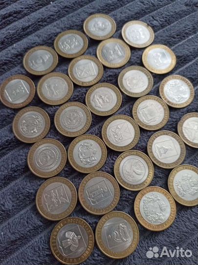 10 рублей биметалл