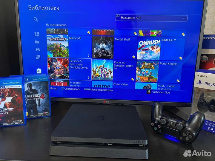 Sony PlayStation 4slim 1tb игры/доставка/гарантия