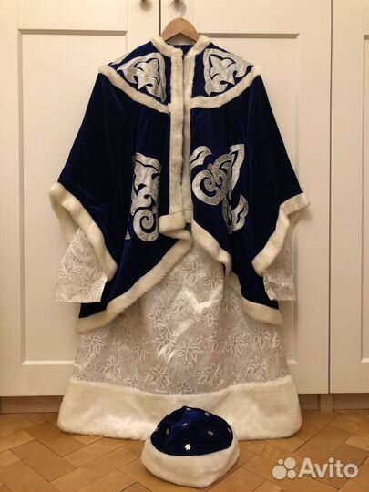 Костюм Снегурочки взрослый прокат аренда