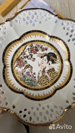 Фруктовница на ножке новая