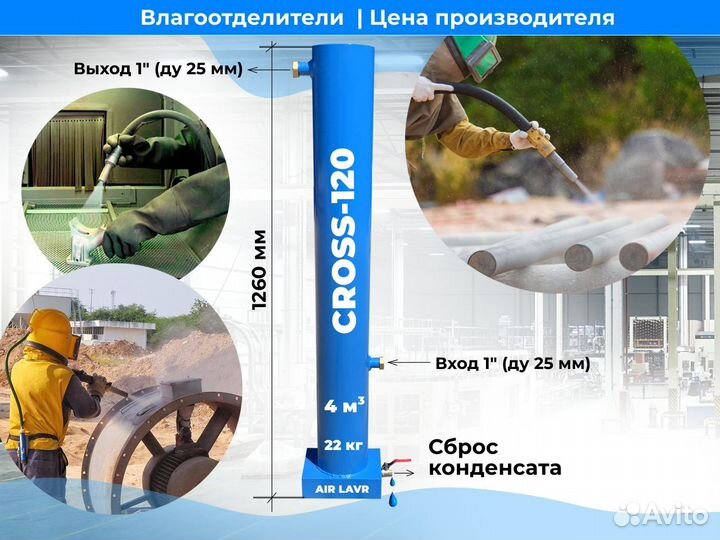 Влагоотделитель для компрессора