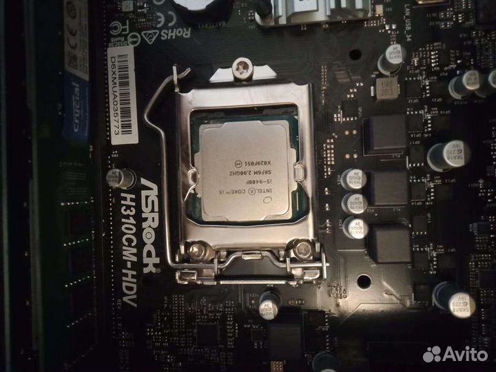 Процессор intel i5-9400f