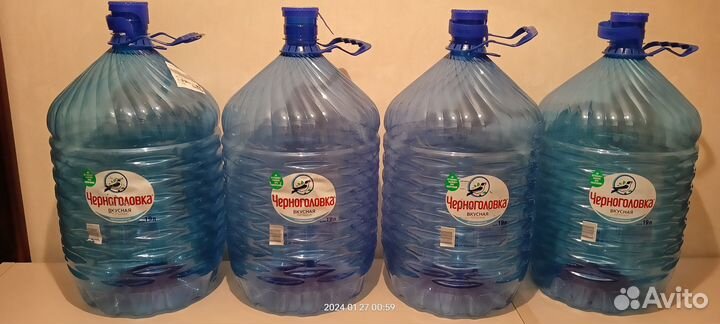 Бутыли из под воды 19 литров