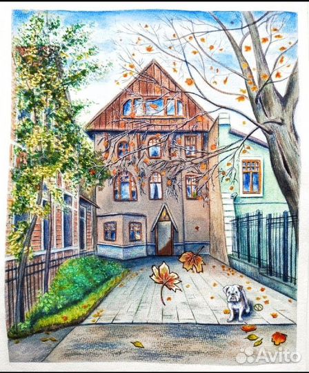 Картины акварелью