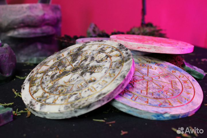 Рунический круг/подставка (круг жизни)