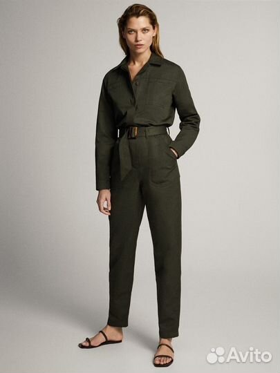 Комбинезон massimo dutti xs хлопок/лен