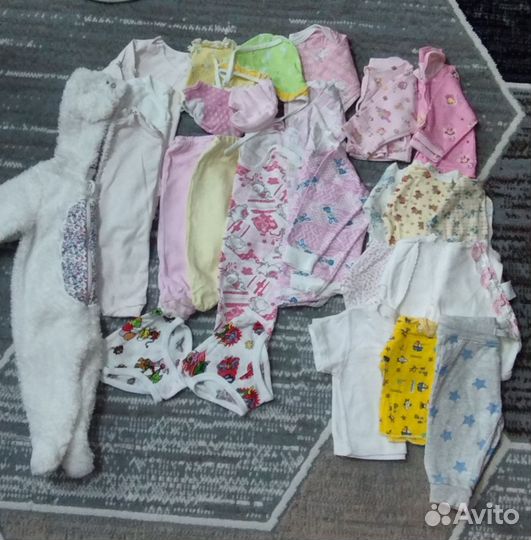 Одежда для девочки пакетом 56 62