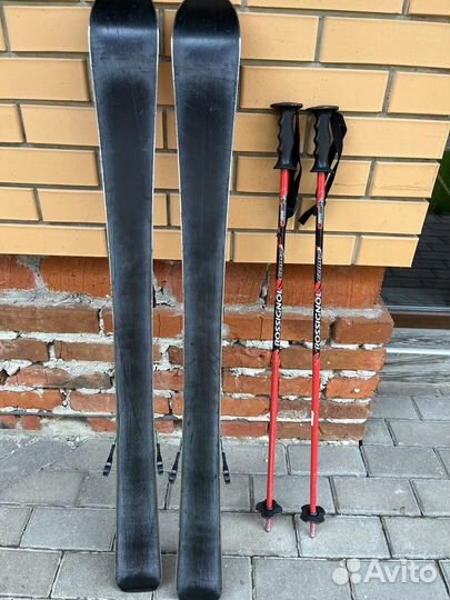 Горные лыжи детские 110 комплект