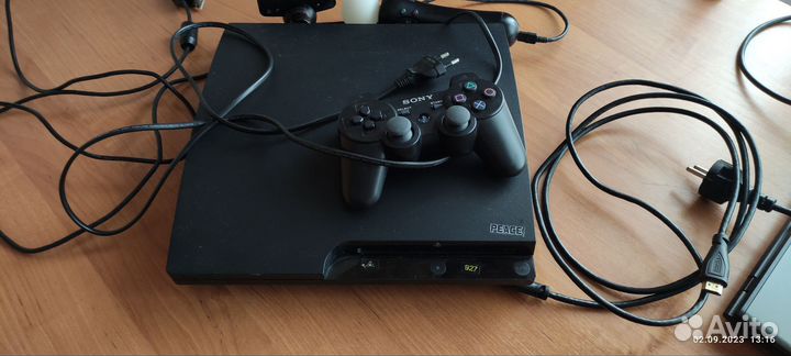 Ps3 slim прошитая+ ps move