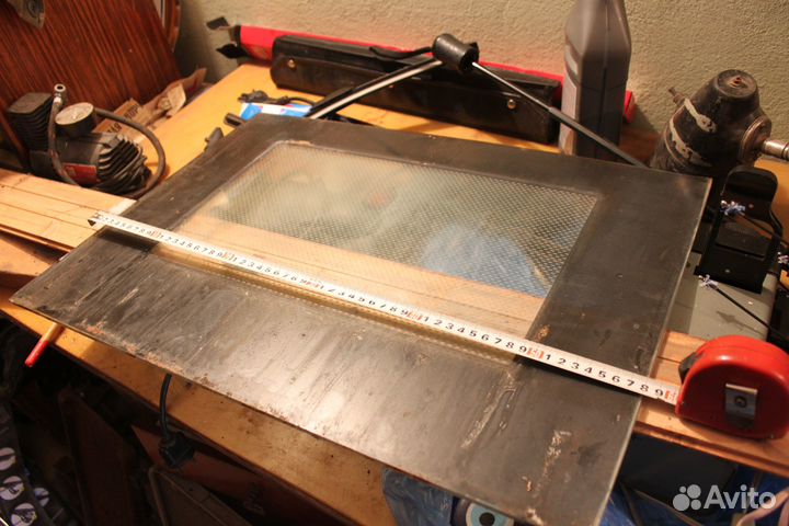 Стекло от двери духовки газовой плиты