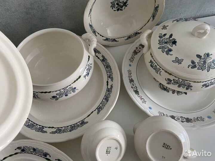 Винтаж Сервиз столовый зик Конаково СССР