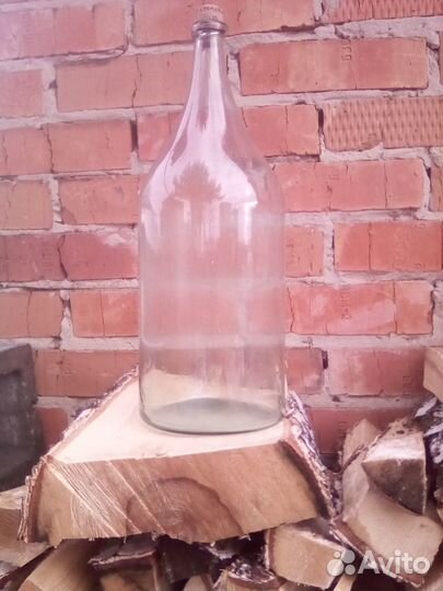 Бутыль стеклянная 6 литров