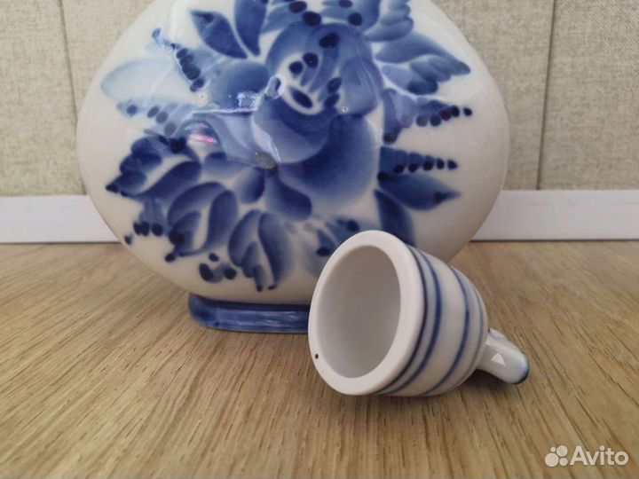 Графин/штоф, Гжель (оригинал)