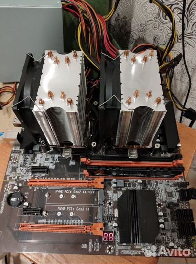 Комплект Dual zeon 28 ядер + 32 GB 2680v4