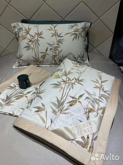 Постельное белье с одеялом из люкс сатинa