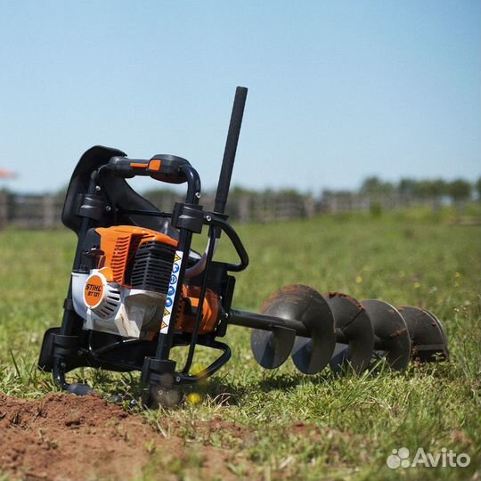 Бензобур, мотобур в аренду, Ирбитский тракт