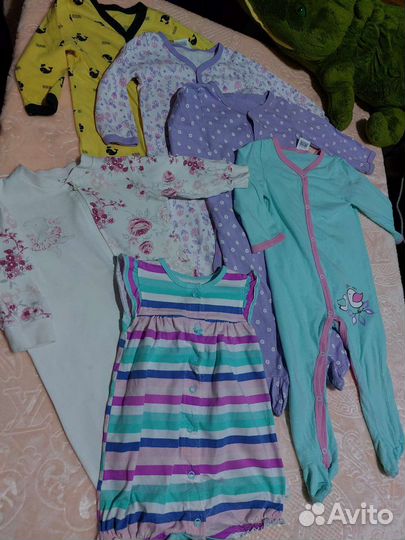 Вещи пакетом на девочку 74