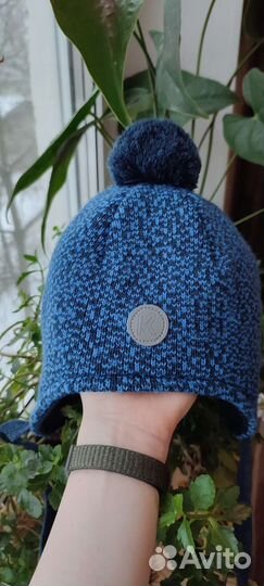 Шапка детская зимняя 44-46 с манишкой
