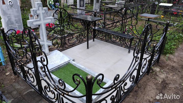 Благоустройство могил