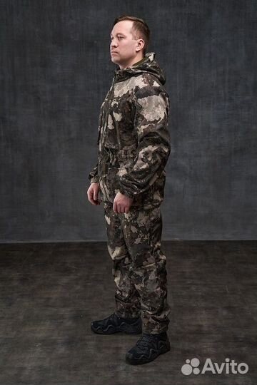 Костюм taygerr Кречет дюспо-флис, волны, р.48-50/1