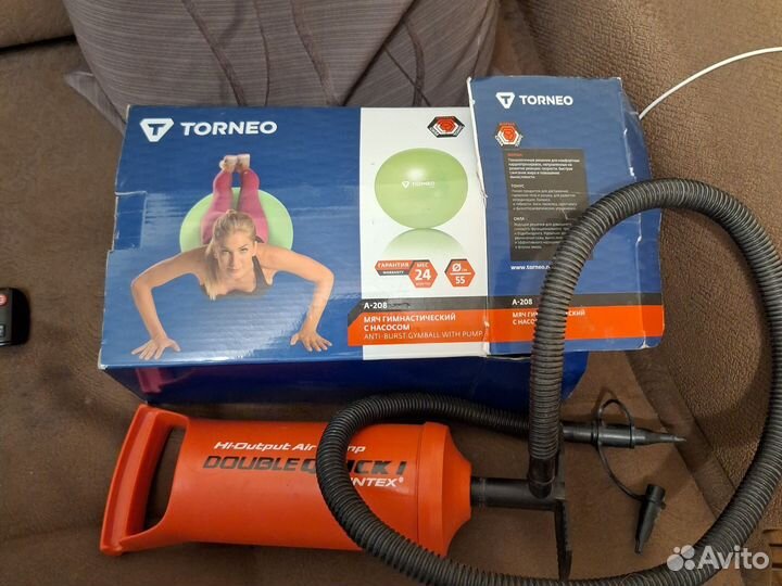 Мяч для фитнеса с насосом