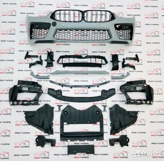Обвес BMW 8 series G16 в стиле M8 F93