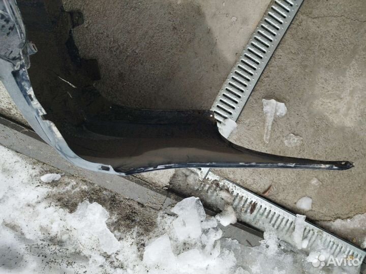 Бампер задний toyota corolla 150 рестайлинг