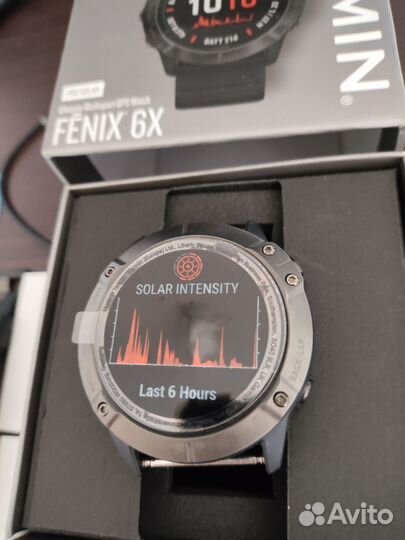 Часы garmin fenix 6x pro solar titanium