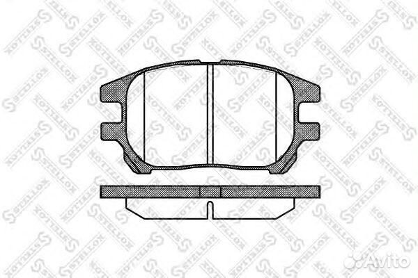 Передние тормозные колодки