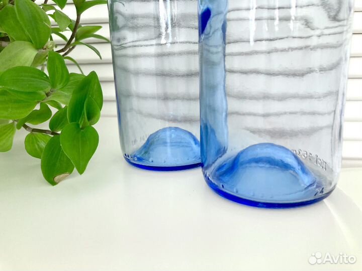 Бутылка стеклянная 0,75 разная