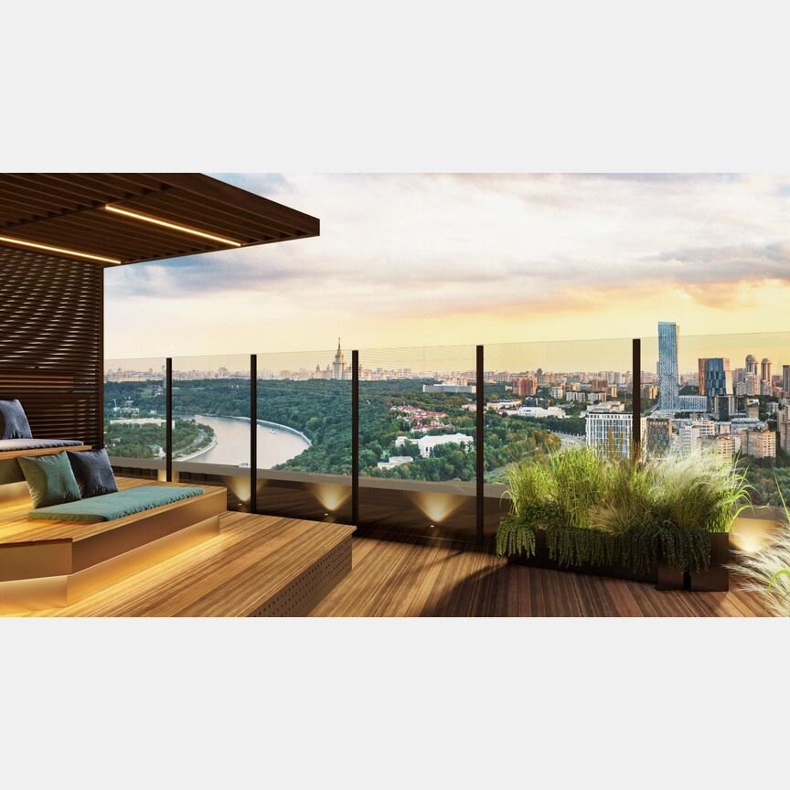 2-к. квартира, 64,7 м², 7/41 эт.