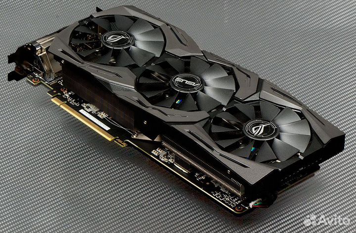 Видеокарта asus strix GTX 1070 8GB