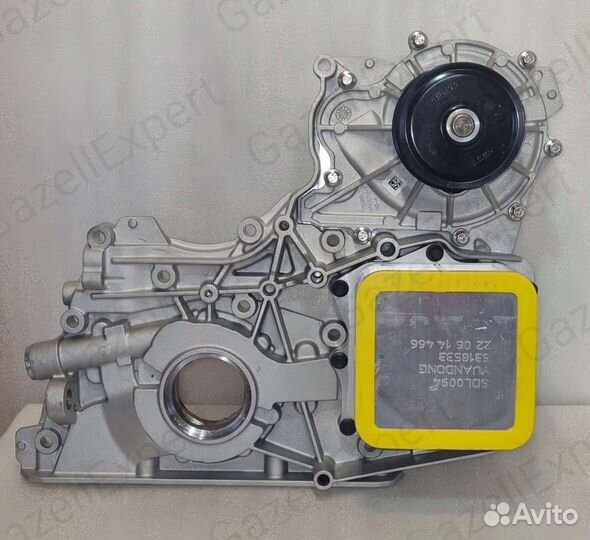 Передняя крышка двигателя Газель Cummins 2.8 Foton