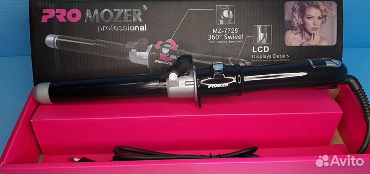 Автоматическая плойка Mozer Крутящаяся Серия Pro