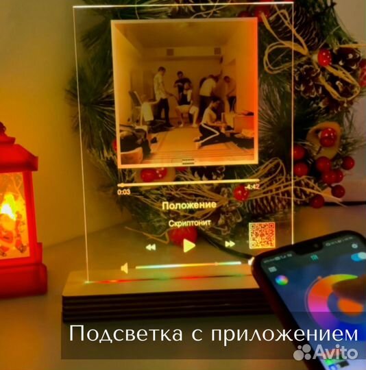 Рамка с живым фото