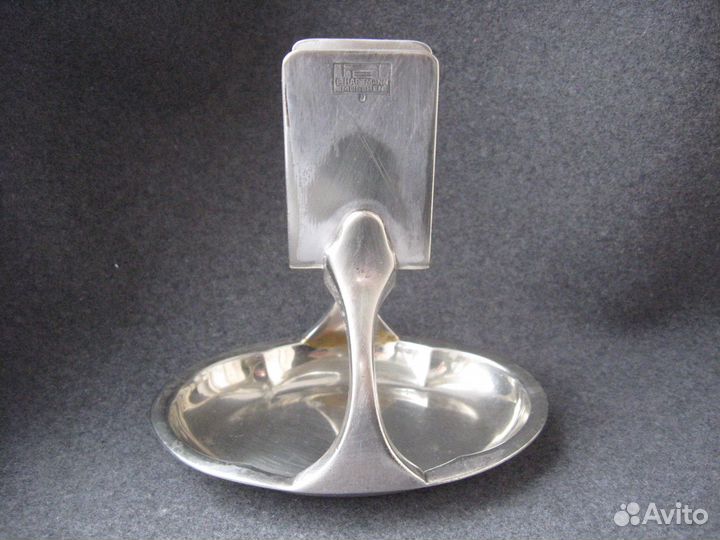 Старинная спичечница E. Hartmann Munchen из кафе