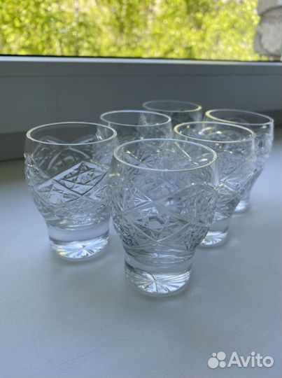 Стопки хрустальные СССР