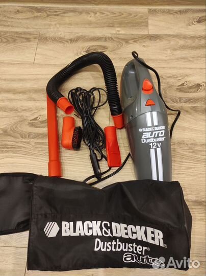Автомобильный пылесос black decker
