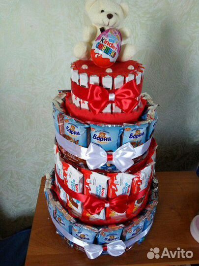 Торты из сладостей