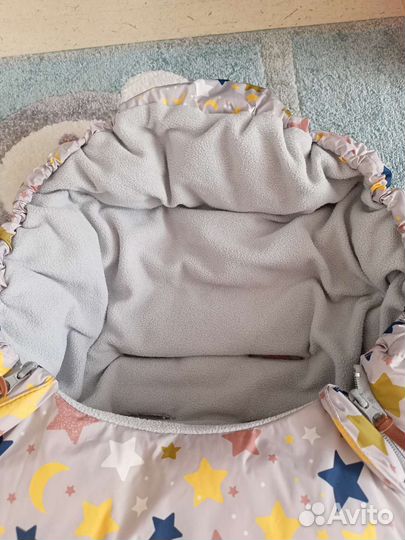 Зимний конверт в коляску mansita