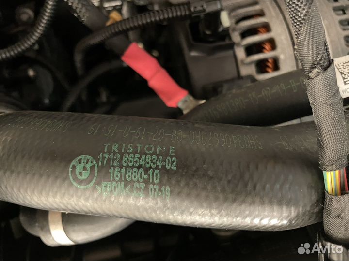 Шланг радиатора bmw b48 g20 2019г 3.0i