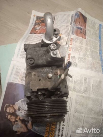 Компрессор кондиционера опель